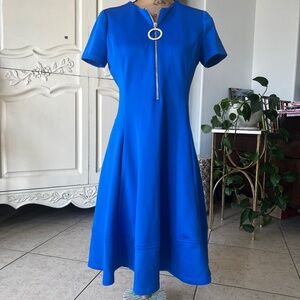 Fit and flare DKNY dress